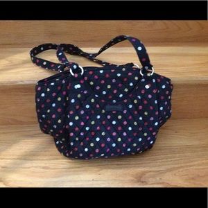 Vera Bradley Havana Dots Glenna Shoulder Bag